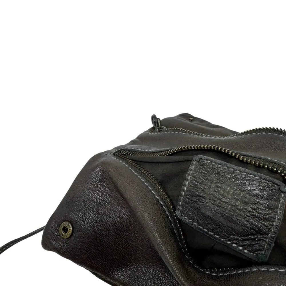 Latico Crossbody Shoulder Bag Small Purse Brown Butter Soft Leather Womens